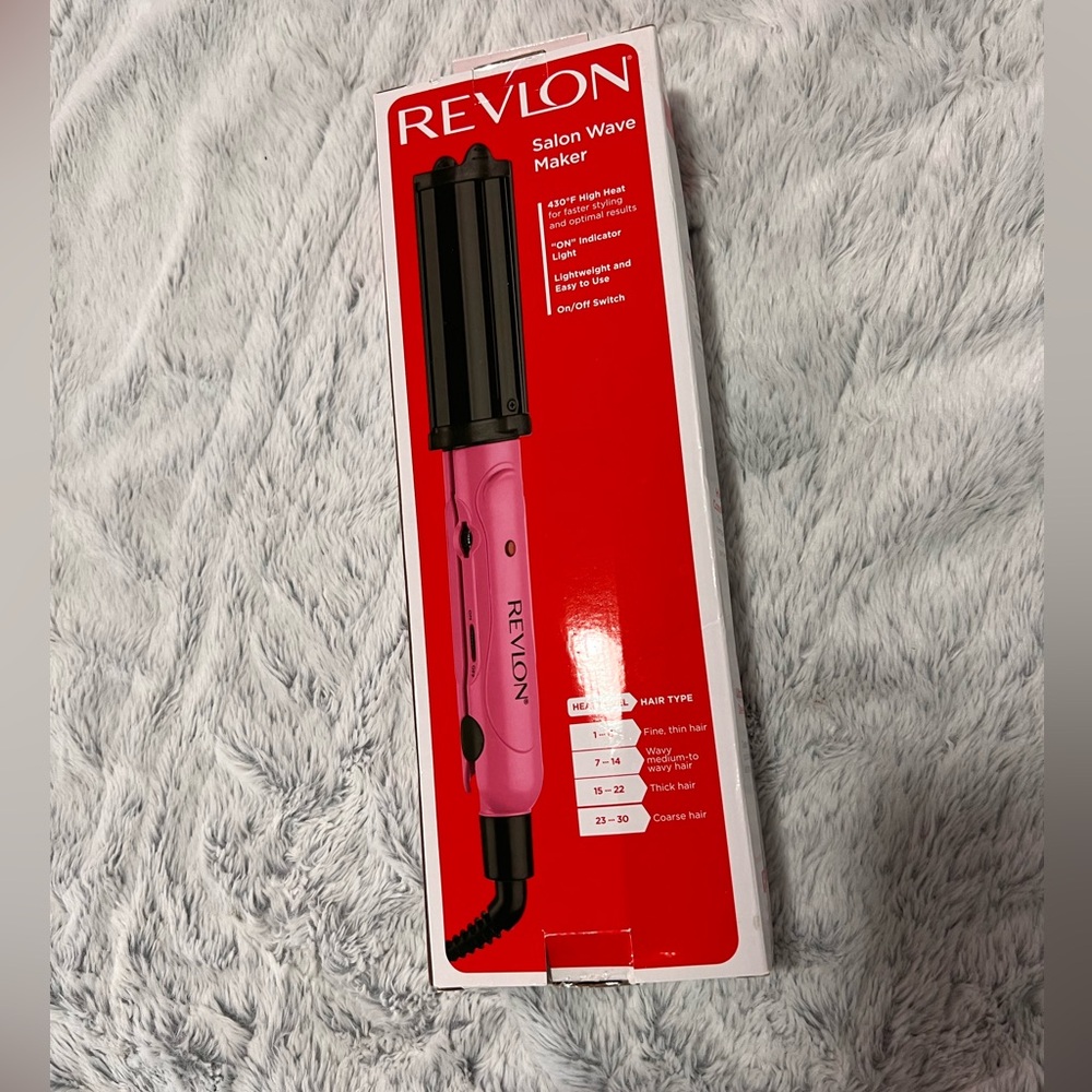 Revlon Pink Salon Wave Maker NWT